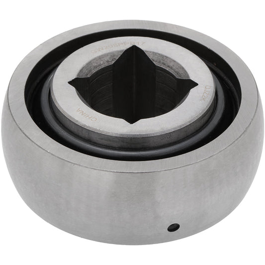 GW208PPB17 - Agricultural Bearing, 1.18 in Bore (ID) - Square Bore
