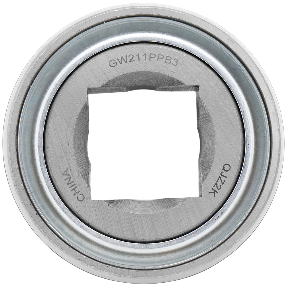 GW211PPB3 - Agricultural Bearing, 1.531 in Bore (ID) - Square Bore