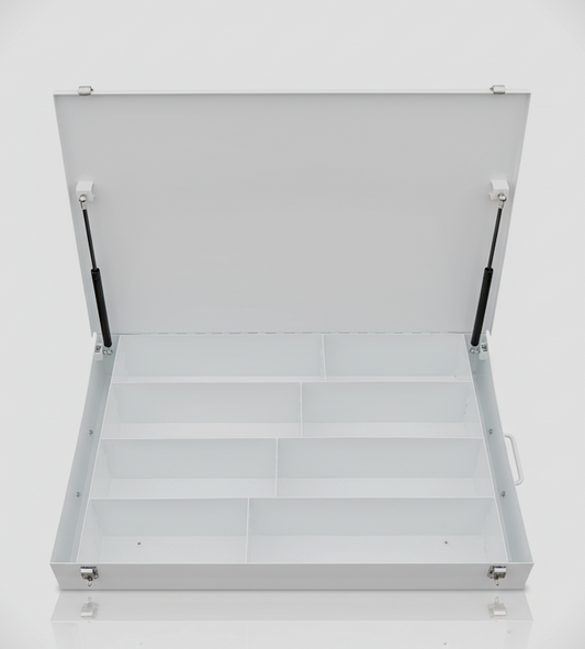 8-Compartment Bolt Bin for 5/8" & 3/4" Bucket Truck