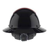 DAX Fifty/50 Red Full Brim Hard Hat