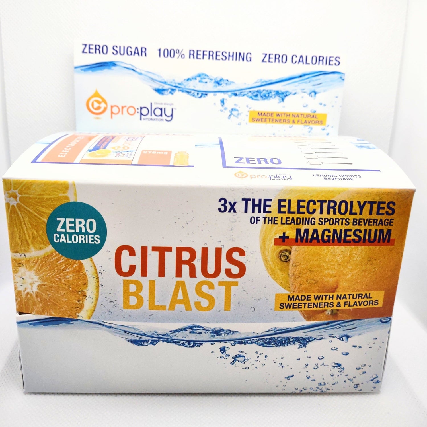 NEW Flavor! pro:play® with Magnesium+ZERO Sugar=100% Delicious