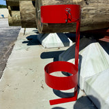 Insulating Blanket Canister Storage for Utility Bucket Trucks