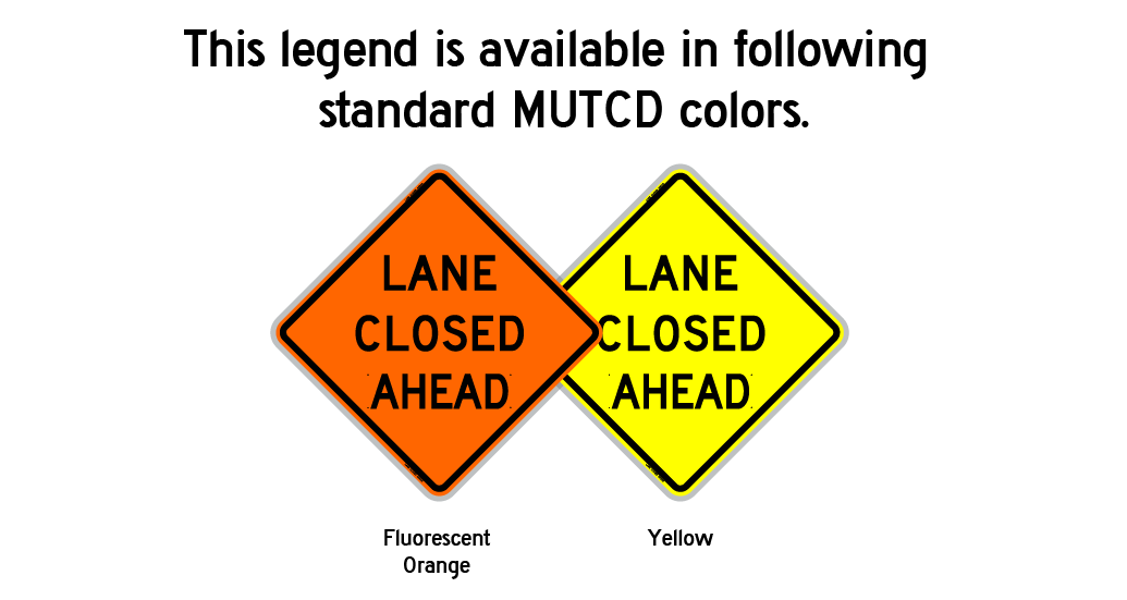 Lane Closed Ahead (RUS)