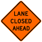 Lane Closed Ahead (RUS)