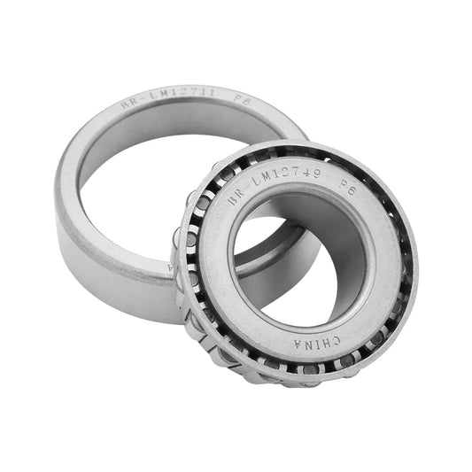 Cone: LM12749 & Race: LM12711 - Tapered Roller Bearing Set, 0.866 in Bore (ID)