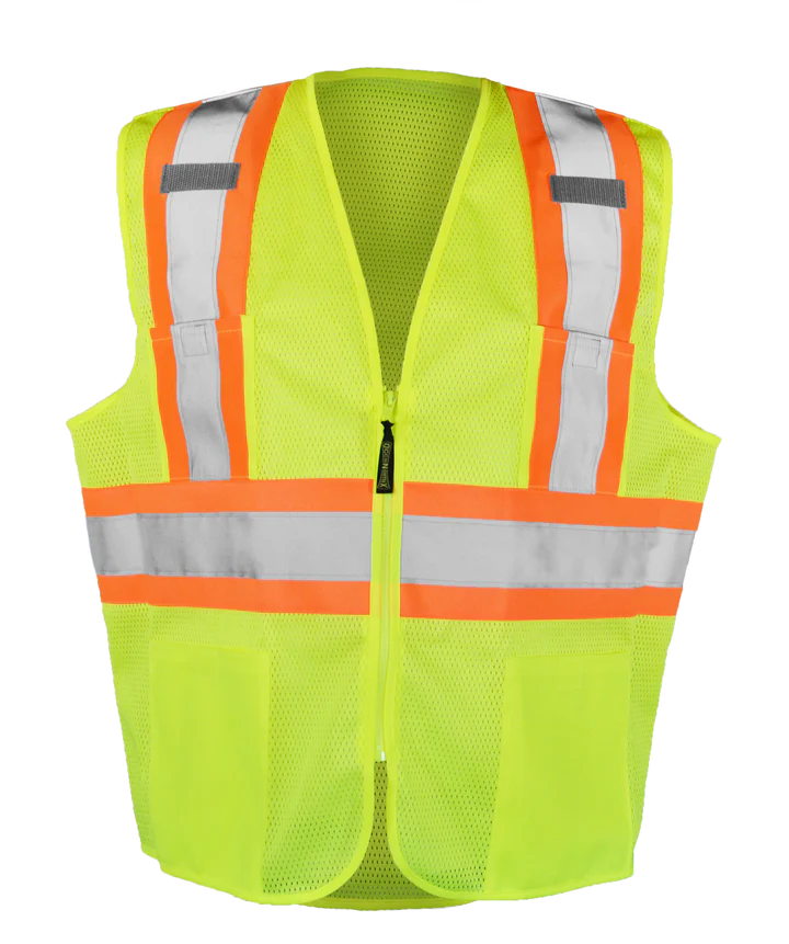 Mesh 2-Tone Vest LUX-SSM2TZ