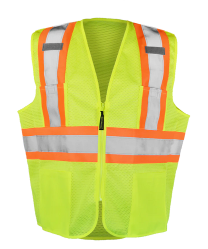 Mesh 2-Tone Vest LUX-SSM2TZ