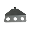 Max-Life MFG 15" Sludge Hoe with 3 Holes