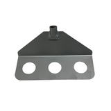 Max-Life MFG 15" Sludge Hoe with 3 Holes