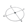 Max-Life MFG Rod Frame — For No.5 Style Plumber Tool for 1/4" Rods