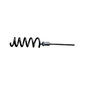 Max-Life MFG 2” Corkscrew — For ‘B’ Plumber Rods Tools (1/4")