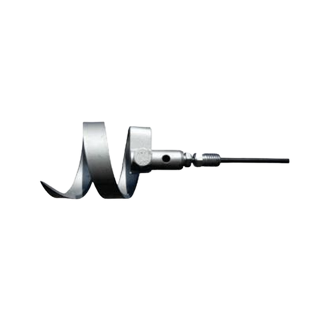 Max-Life MFG Root Cutter — For 'B' Plumber Rods Tools (1/4")