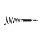 Max-Life MFG 4” Tapered Corkscrew (Not Included In Set) — For ‘B’ Plumber Rods Tools (1/4")