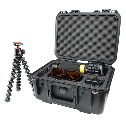 FoxFury, 445NM 2 watt laser, case