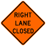 Right Lane Closed (RUS)