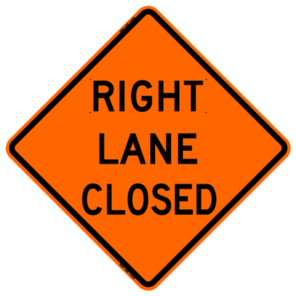 Right Lane Closed (RUS)