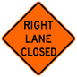 Right Lane Closed (RUS)