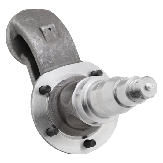 Spindle #42 - 4" Drop - 5-Bolt Flange - 5,200-7,000 lbs Trailer Axle