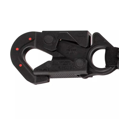 Arc Flash 6' Energy Absorbing Lanyard: Dual Leg, Dielectric Snap Hooks - Image 2