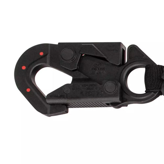 Arc Flash 6' Energy Absorbing Lanyard: Dual Leg, Dielectric Snap Hooks - Image 2