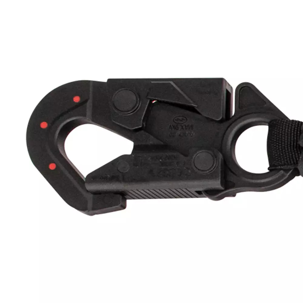 Arc Flash 6' Energy Absorbing Lanyard: Dielectric Snap Hook - Image 2