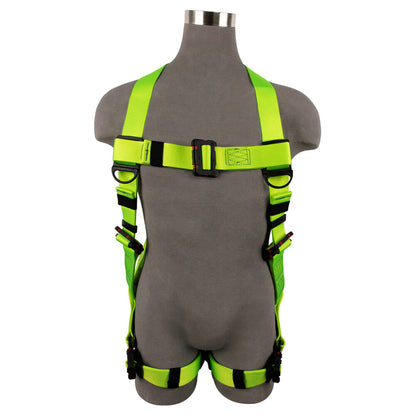 Arc Flash Full Body Harness: Soft Loop, 1D, DE MB Torso, DE MB Chest, DE QC Legs - Image 3