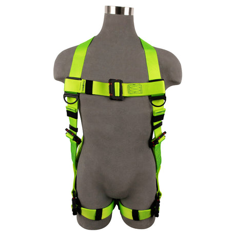 Arc Flash Full Body Harness: Soft Loop, 1D, DE MB Torso, DE MB Chest, DE QC Legs - Image 3