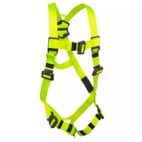 Arc Flash Full Body Harness: Soft Loop, 1D, DE MB Torso, DE MB Chest, DE QC Legs