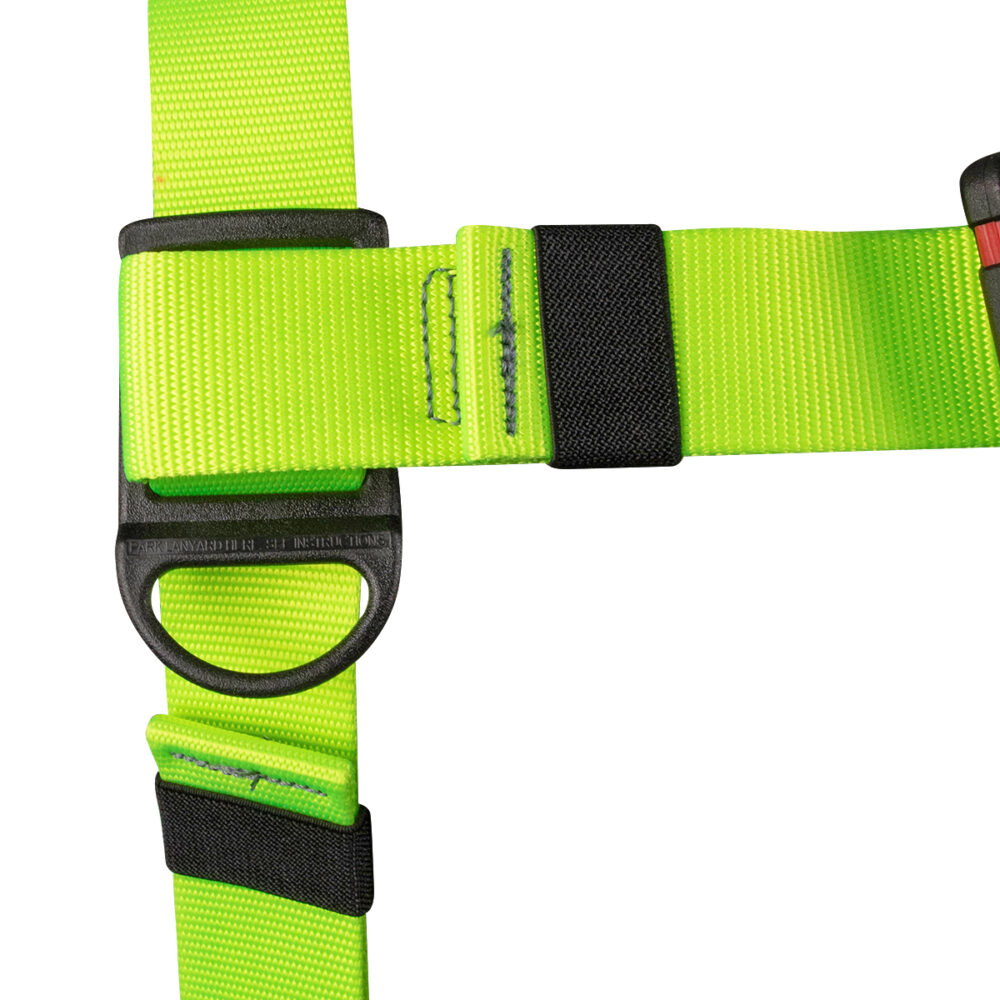 Arc Flash Full Body Harness: Soft Loop, 1D, DE MB Torso, DE MB Chest, DE QC Legs - Image 9