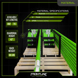 Frontline GUS10 Guardrail System Non-Penetrating Complete 100' Kit - OSHA Compliant