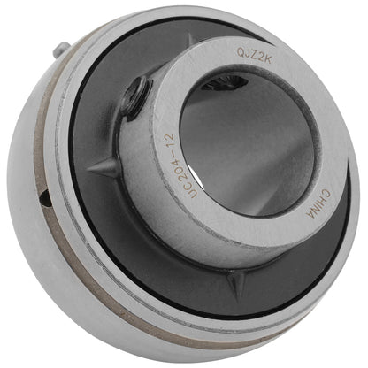 UC204-12 - Insert Bearing, 0.75" Bore (ID), Locking Set Screw