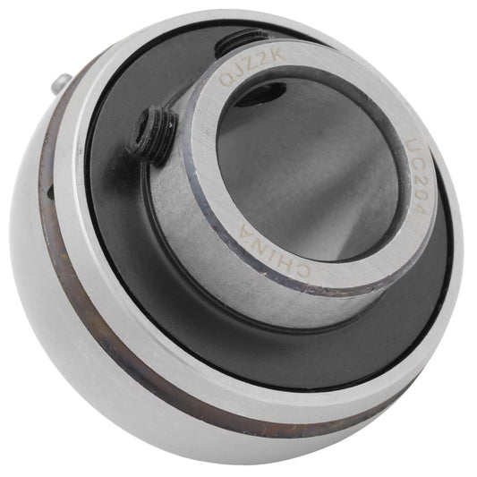 UC204 - Insert Bearing, 0.787" Bore (ID), Locking Set Screw