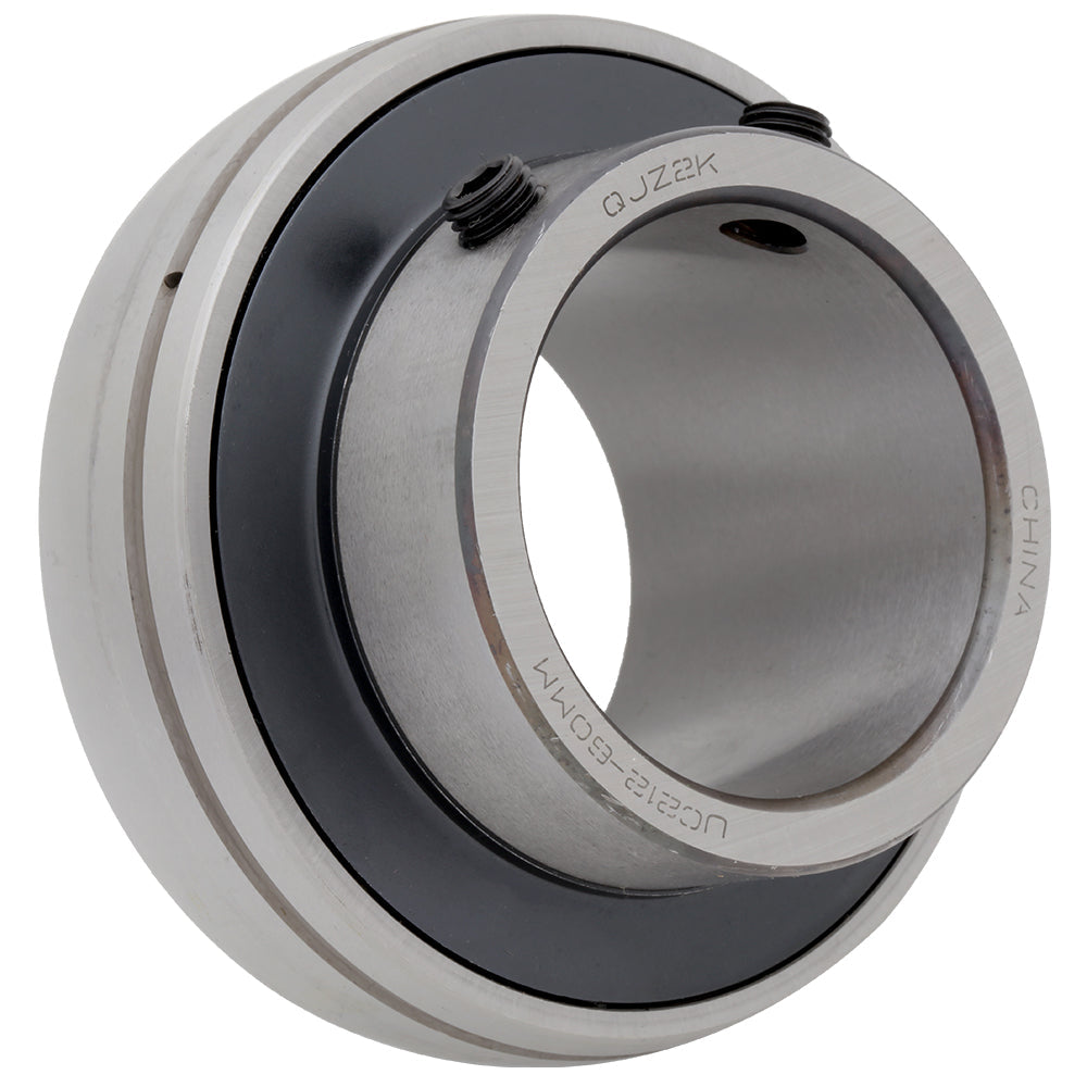 UC212 - Insert Bearing, 2.362" Bore (ID), Locking Set Screw