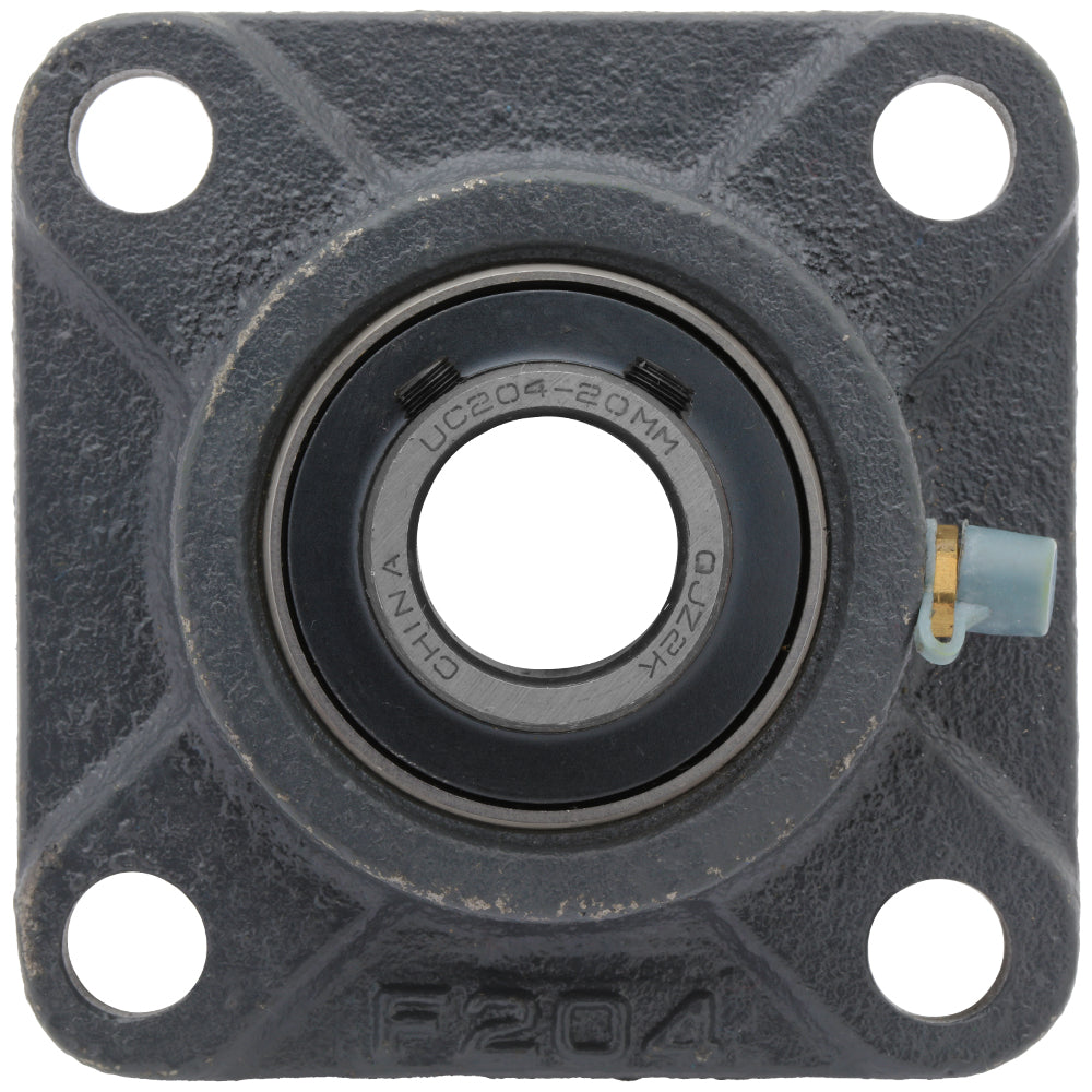 UCF204,  4-Bolt Flange Mounted Ball Bearing, 0.787" Bore (ID),  Insert Bearing: UC204,  Housing: F204