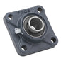 UCF205,  4-Bolt Flange Mounted Ball Bearing, 0.984" Bore (ID),  Insert Bearing: UC205,  Housing: F204