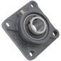 UCF206-18,  4-Bolt Flange Mounted Ball Bearing, 1.125" Bore (ID),  Insert Bearing: UC206-18,  Housing: F204