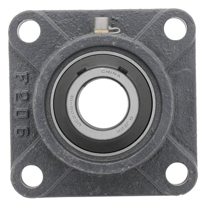 UCF206-18,  4-Bolt Flange Mounted Ball Bearing, 1.125" Bore (ID),  Insert Bearing: UC206-18,  Housing: F204