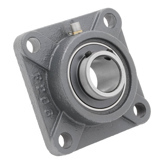 UCF206-19,  4-Bolt Flange Mounted Ball Bearing, 1.188" Bore (ID),  Insert Bearing: UC206-19,  Housing: F204