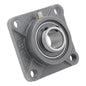 UCF206-19,  4-Bolt Flange Mounted Ball Bearing, 1.188" Bore (ID),  Insert Bearing: UC206-19,  Housing: F204