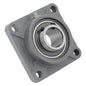 UCF207-22,  4-Bolt Flange Mounted Ball Bearing, 1.375" Bore (ID),  Insert Bearing: UC207-22,  Housing: F204