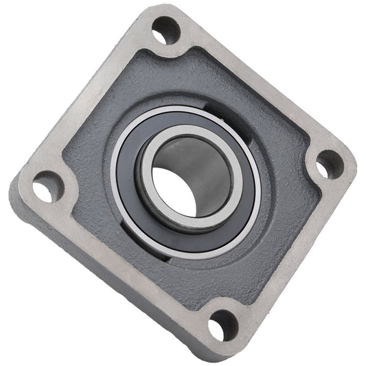 UCF207,  4-Bolt Flange Mounted Ball Bearing, 1.378" Bore (ID),  Insert Bearing: UC207,  Housing: F204