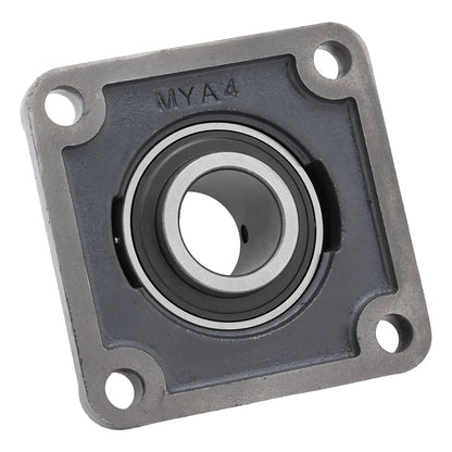 UCF208-24,  4-Bolt Flange Mounted Ball Bearing, 1.5" Bore (ID),  Insert Bearing: UC208-24,  Housing: F204