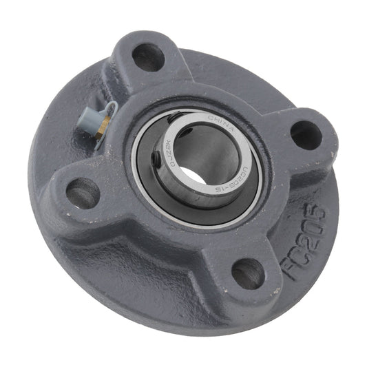 UCFC205-15, 4-Bolt Flange Mounted Ball Bearing, 0.938"Bore (ID), Insert Bearing: UC205-15, Housing: FC205