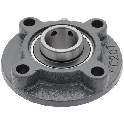 UCFC207-22, 4-Bolt Flange Mounted Ball Bearing, 1.375"Bore (ID), Insert Bearing: UC207-22, Housing: FC207