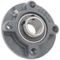 UCFC207-22, 4-Bolt Flange Mounted Ball Bearing, 1.375"Bore (ID), Insert Bearing: UC207-22, Housing: FC207