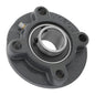 UCFC207-23, 4-Bolt Flange Mounted Ball Bearing, 1.438"Bore (ID), Insert Bearing: UC207-23, Housing: FC207