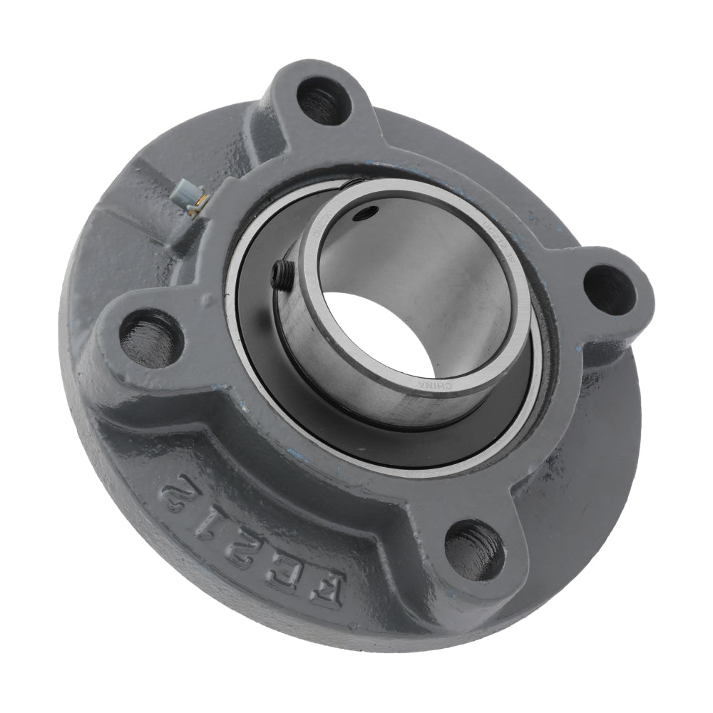 UCFC212-39, 4-Bolt Flange Mounted Ball Bearing, 2.438"Bore (ID), Insert Bearing: UC212-39, Housing: FC212