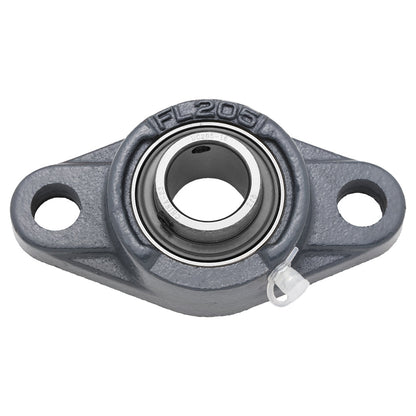 UCFL205-16 - 2-Bolt Flange Mounted Ball Bearing, Insert Bearing: UC205-16, Housing: FL206
