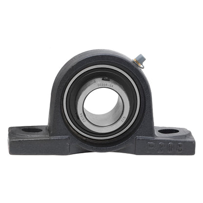 UCP208-24, Pillow Block Mounted Unit Bearing, 1.5 in Bore (ID), Insert Bearing: UC208-24, Housing: P208