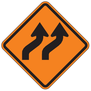 Reverse Curve (2 Lanes) Right (RUS)